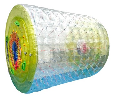 WALEC WODNY zorbingowy WATER ROLLER 250 CM DO BASENU na wodę jezioro TPU