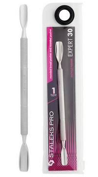 STALEKS PRO ŁOPATKA DO PAZNOKCI MANICURE KOPYTKO POPYCHACZ EXPERT PE-30/1