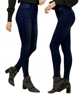 GATTA LEGINSY MARGHERITA DENIM BLUE JAK SPODNIE S