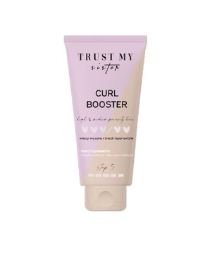 TRUST MY SISTER CURL BOOSTER - żel stylizujący do włosów kręconych o średni