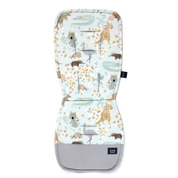 La Millou Organic Stroller Pad Wkładka Dundee Blue