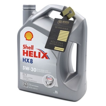 Olej Silnikowy Shell Helix HX8 ECT 5w30 504/507 5L