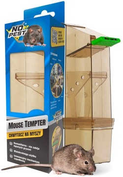 HUMANITARNY CHWYTACZ ŻYWOŁAPKA ŁAPKA PUŁAPKA NA MYSZY GRYZONIE NO PEST
