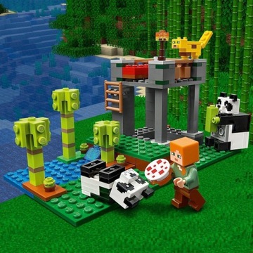LEGO MINECRAFT 21158 ПИТОМНИК ПАНД АЛЕКС ФОРЕСТ 7+
