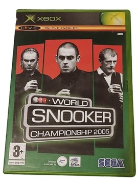 XBOX WORLD SNOOKER CHAMPIONSHIP 2005 X BOX CLASSIC