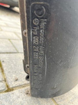 MERCEDES W211 S211 E63 E55 AMG KOMBI NÁRAZNÍK ZADNÍ 002211883