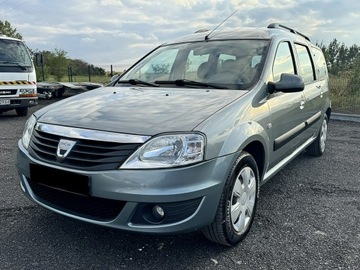 Dacia Logan I Sedan 1.6 16V 105KM 2010 Dacia Logan 7 foteli Klima Gwarancja, zdjęcie 2