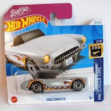 Hot Wheels 1956 Corvette 3/10 HW Screen Time2024
