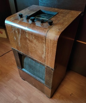 Stare radio lampowe R.G.D. 723 przedwojenne 1938r