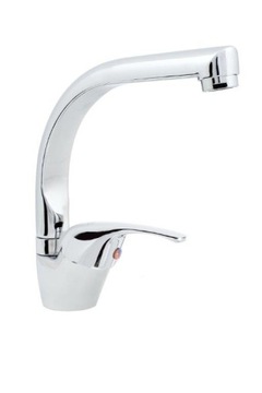 Hydroland Nano bateria zlewozmywakowa kuchenna ruchoma wylewka chrom