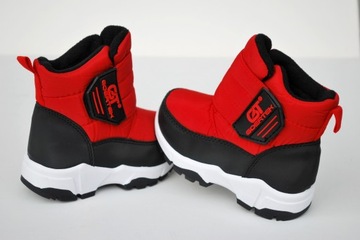 СНЕЖНЫЕ БОТИНКИ CLIBEE НА ЛИПУЧКЕ, размер 22/14,5 см