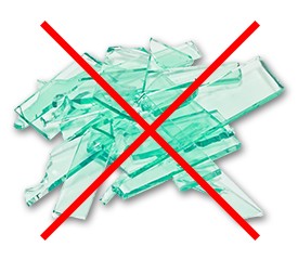стеклянная панель, плитка 60х60 и оранжевая волна