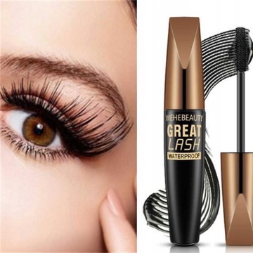 Tusz do rzęs 8D Silk Fibre Lash Wodoodporny, długotrwały