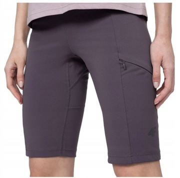 4F Legginsy Spodenki TREKKINGOWE SKDTR060 > S