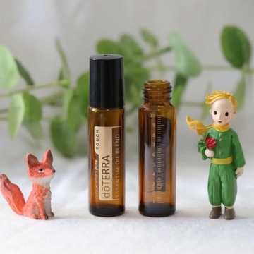 Бутылка эфирного масла doterra, 2 шт., 10 мл, толстая стеклянная бутылка-ролик из янтарного стекла