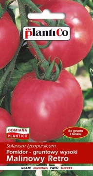 Pomidor Gruntowy Malinowy Retro 0,5g PlantiCo