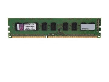 PAMIĘĆ 4GB DDR3 ECC UNBUFFERED PC3-12800E 1600MHZ KINGSTON KVR16E11K4/16