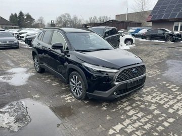 Toyota Corolla Cross 2.0 Hybrid Dynamic Force 197KM 2023 Toyota Corolla Cross Hybryda Kamery360 Skóra