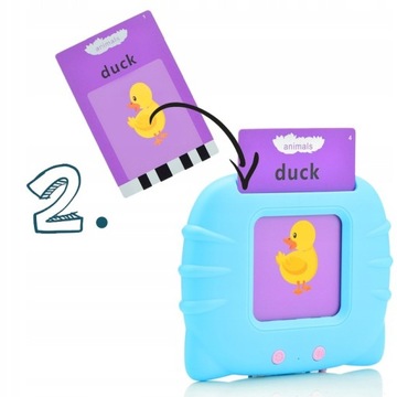 ИГРУШЕЧНАЯ МАШИНА ДЛЯ ИЗУЧЕНИЯ АНГЛИЙСКОГО ЯЗЫКА ДЛЯ ДЕТЕЙ 3, 4, 5, 6, 7 ЛЕТ КАРТРИДЕР