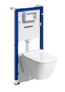 Zestaw stelażowy Duofix Basic Smyle Square krótka 118.348.00.2
