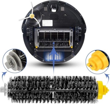 НАБОР ЩЕТОЧНЫХ ФИЛЬТРОВ для iRobot ROOMBA 600 605 610 616 620 650 670 681 696