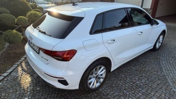 Audi A3 8Y Sportback 1.0 30 TFSI 110KM 2021 Audi A3 Sportback 1.0 Benzyna 110KM 2021r 1 właściciel, salon Polska, zdjęcie 7