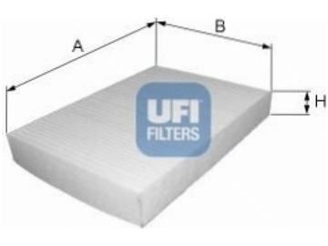 53.254.00 UFI FILTR KABINA