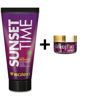 SOLEO Sunset Time Ciemny bronzer +face bronzer