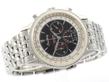 BREITLING NAVITIMER MONTBRILLANT CHRONOGRAPH STAL 38MM REF. A30030.4