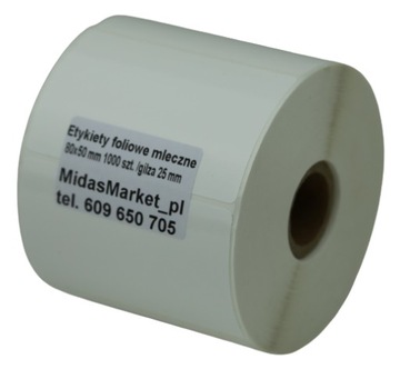ETYKIETY FOLIOWE 80x50 /1000 DO CITIZEN