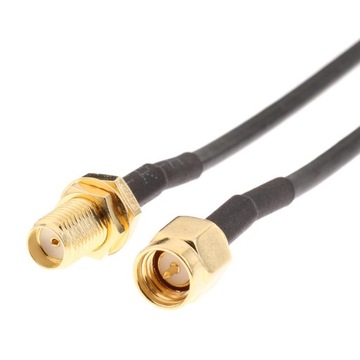 Connector Line RG174 Low Loss Wire 3meters Cable