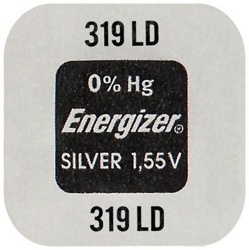 1x bateria srebrowa mini Energizer 319 / SR527SW / SR64