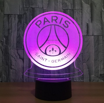 3D LED ночник PSG Paris Saint-Germain