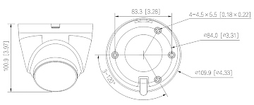 IP-КАМЕРА IPC-HDW1239V-A-IL Smart Dual Light - 1080p 2,8 мм DAHUA