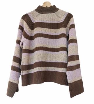 Шерстяной свитер в полоску Selected Femme S