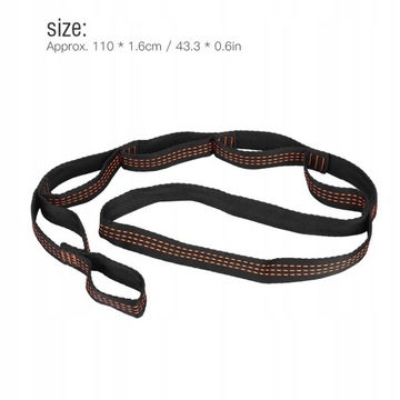 PASEK DO JOGI ĆWICZEŃ HAMAK YOGA STRAP TAŚMA