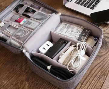 КОРПУС-ОРГАНИЗАТОР ДЛЯ ЗАРЯДНЫХ УСТРОЙСТВ ДОРОЖНАЯ СУМКА ДЛЯ КАМЕРЫ КЕМПИНГ