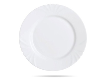 Talerz obiadowy 27,5 cm płytki biały Cadix LUMINARC