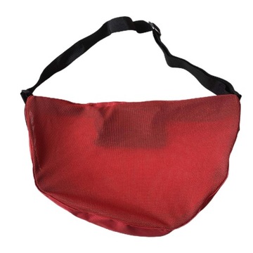 Баскетбольная сумка с держателем для мяча, легкая, красная