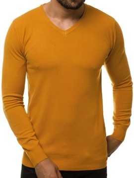 SWETER MĘSKI OZONEE TMK/YY03/9 JASNY-CAMEL_XXL