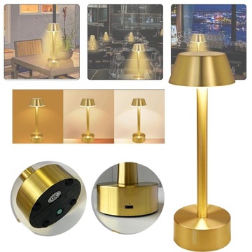 LAMPKA NOCNA LED USB DO ŁADOWANIA Z DOTYKOWYM ŚCIEMNIANIEM DO SYPIALNI