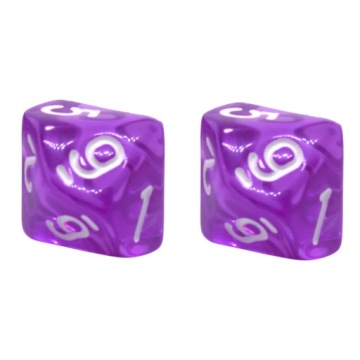 ZESTAW 2 KOSTEK K10 RPG KOŚĆ BEZ I AGREST 0-9