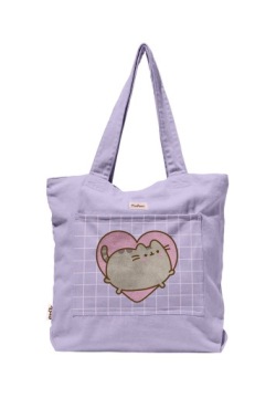 PUSHEEN сумка бавовняна на покупки PUSZIN на кнопці шовкографія
