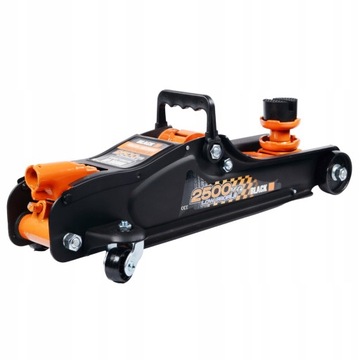 НИЗКОПРОФИЛЬНЫЙ ГИДРАВЛИЧЕСКИЙ ПОДЪЕМНИК ŻABA 2,5T С 2 РЕЗИНОВЫМИ ПОДУШКАМИ