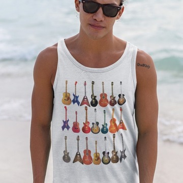 TANK TOP HORROR/ROCK CUTE GUITAR ROCK