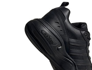 Buty męskie sportowe czarne skórzane adidas STRUTTER EG2656 44