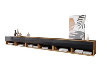 Lowboard APOLLO I, szafka RTV 300cm, komoda RTV