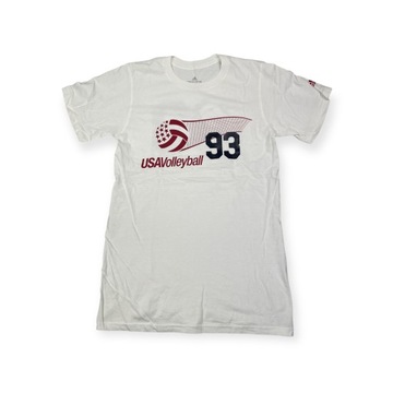 Koszulka męska biała ADIDAS VOLLEYBALL S 93