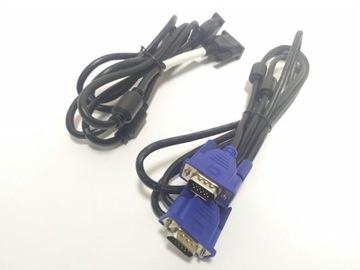 Кабель VGA-VGA, D-SUB, монитор 1,8 м, кабель FULL HD