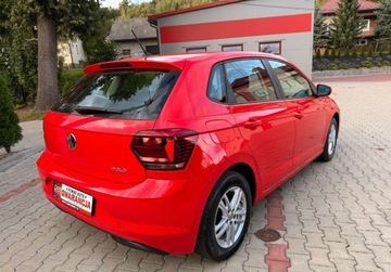 Volkswagen Polo VI Hatchback 5d 1.0 MPI 80KM 2019 Volkswagen Polo 1.0MPi 80ps Ledy 5Drzwi Tylko107TysKm Bezwypadkowy 1Wlasci, zdjęcie 6